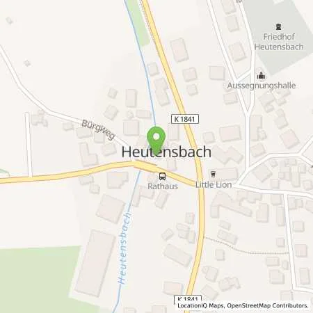 Standortübersicht der Tankstelle Gemeinde Allmersbach im Tal in 71573 Allmersbach im Tal