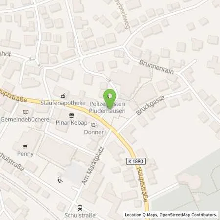 Standortübersicht der Tankstelle EnBW mobility+ AG und Co.KG in 73655 Plüderhausen