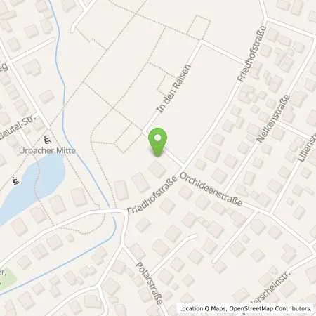 Standortübersicht der Tankstelle Albwerk GmbH & Co. KG in 73660 Urbach