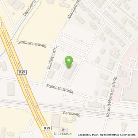 Standortübersicht der Tankstelle SE-Gebäudeautomation Service GmbH in 73660 Urbach