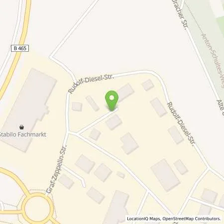 Standortübersicht der Tankstelle Hermann Menton GmbH & Co KG in 72525 Münsingen