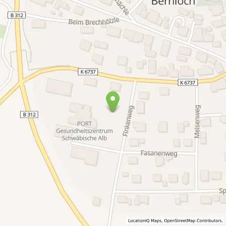 Standortübersicht der Tankstelle EnBW mobility+ AG und Co.KG in 72531 Hohenstein