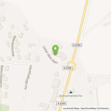 Standortübersicht der Tankstelle Elektro-Müller in 72534 Hayingen