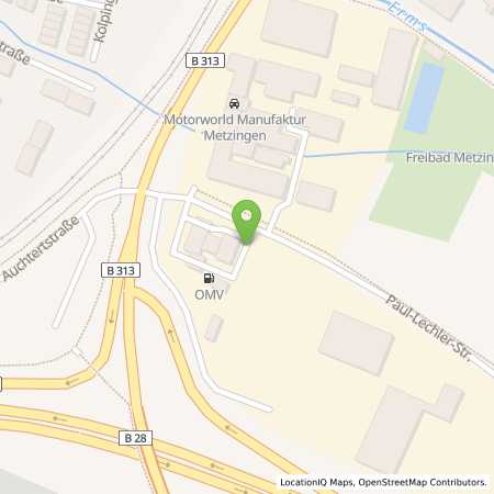 Standortübersicht der Strom (Elektro) Tankstelle: EnBW mobility+ AG und Co.KG in 72555, Metzingen