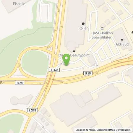 Standortübersicht der Tankstelle EnBW mobility+ AG und Co.KG in 72760 Reutlingen