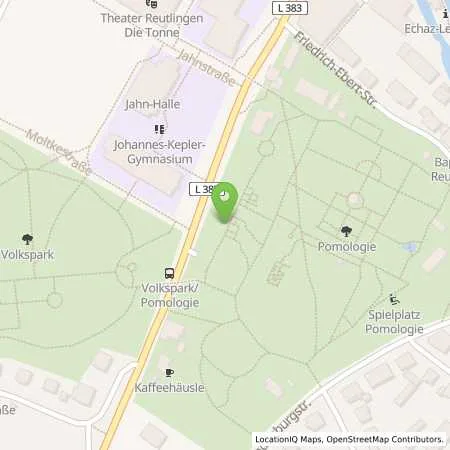 Standortübersicht der Tankstelle FairEnergie GmbH in 72762 Reutlingen