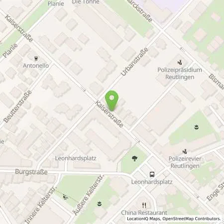 Standortübersicht der Tankstelle FairEnergie GmbH in 72764 Reutlingen