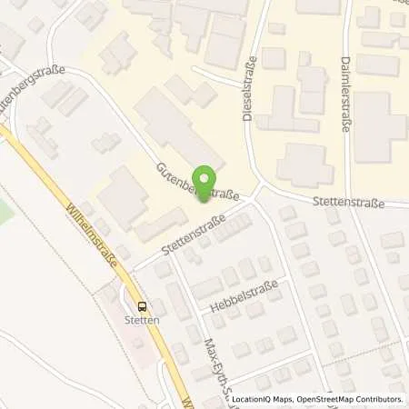 Standortübersicht der Tankstelle EnBW mobility+ AG und Co.KG in 72805 Lichtenstein