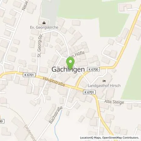 Standortübersicht der Tankstelle EnBW mobility+ AG und Co.KG in 72813 St. Johann