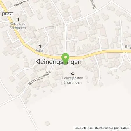 Standortübersicht der Tankstelle EnBW mobility+ AG und Co.KG in 72829 Engstingen