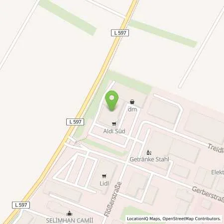 Standortübersicht der Tankstelle ALDI SÜD in 68535 Edingen-Neckarhausen