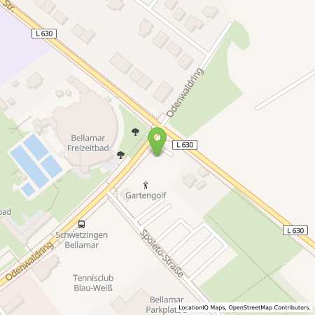 Standortübersicht der Strom (Elektro) Tankstelle: EnBW mobility+ AG und Co.KG in 68723, Schwetzingen
