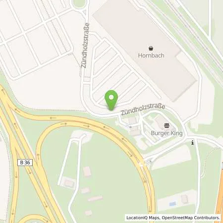 Standortübersicht der Tankstelle Pfalzwerke AG in 68723 Schwetzingen