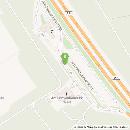 Standortübersicht der Strom (Elektro) Tankstelle: EnBW mobility+ AG und Co.KG in 68766, Hockenheim
