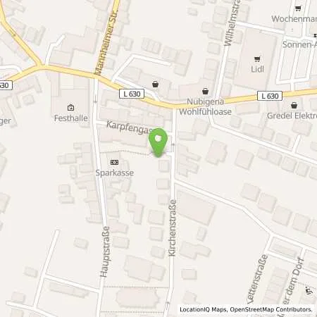 Standortübersicht der Tankstelle MVV Energie AG in 68782 Brühl