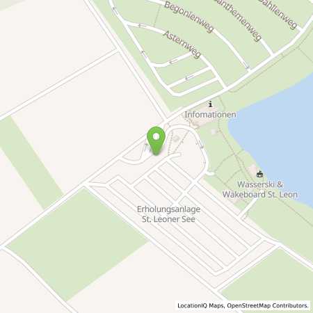 Standortübersicht der Strom (Elektro) Tankstelle: EnBW mobility+ AG und Co.KG in 68789, Sankt Leon-Rot