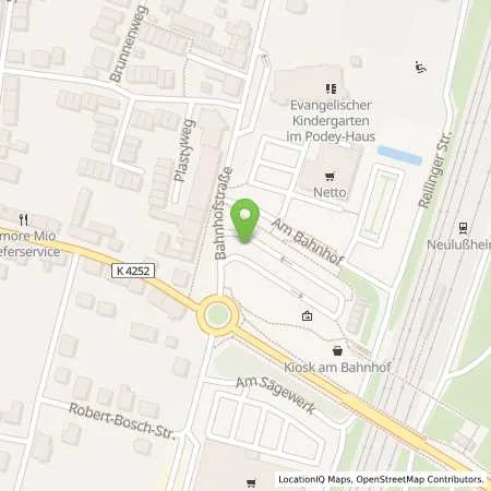 Standortübersicht der Tankstelle EnBW mobility+ AG und Co.KG in 68809 Neulußheim