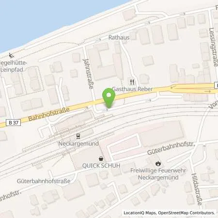 Standortübersicht der Tankstelle Stadtwerke Heidelberg Energie GmbH in 69151 Neckargemünd