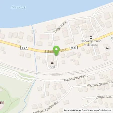 Standortübersicht der Tankstelle EnBW mobility+ AG und Co.KG in 69151 Neckargemünd