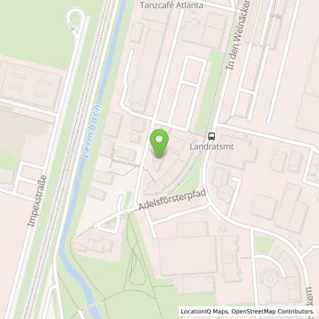 Standortübersicht der Strom (Elektro) Tankstelle: EnBW mobility+ AG und Co.KG in 69168, Wiesloch