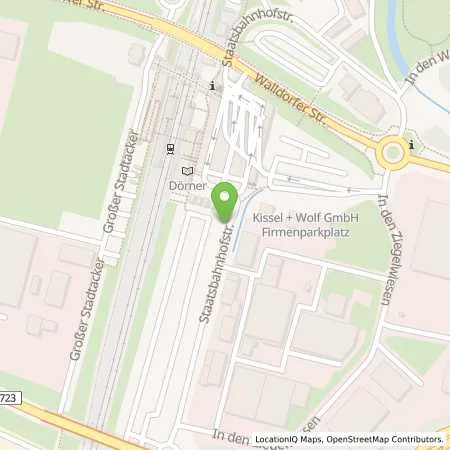 Standortübersicht der Tankstelle EnBW mobility+ AG und Co.KG in 69168 Wiesloch