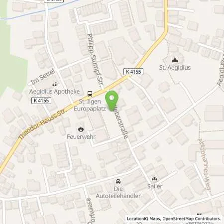 Standortübersicht der Tankstelle Stadt Leimen in 69181 Leimen