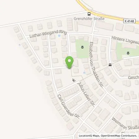 Standortübersicht der Tankstelle Stadtwerke Heidelberg Energie GmbH in 69214 Eppelheim