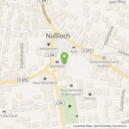Standortübersicht der Tankstelle KWG GmbH Nußloch in 69226 Nußloch