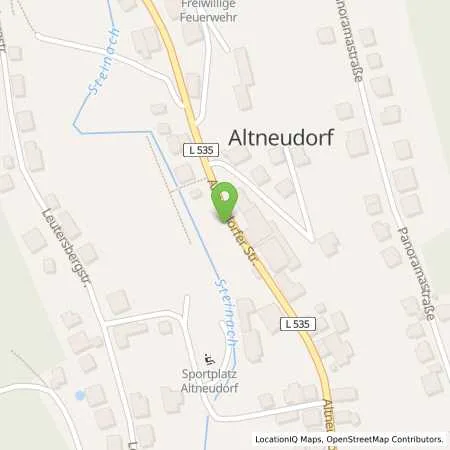 Standortübersicht der Tankstelle EnBW mobility+ AG und Co.KG in 69250 Schönau