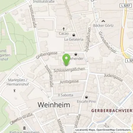 Standortübersicht der Tankstelle Stadtwerke Weinheim GmbH in 69469 Weinheim