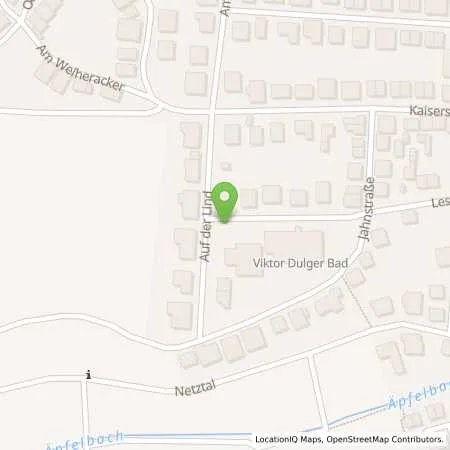 Standortübersicht der Tankstelle Stadtwerke Weinheim GmbH in 69469 Hohensachen