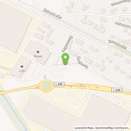 Standortübersicht der Strom (Elektro) Tankstelle: Pfalzwerke AG in 74915, Waibstadt