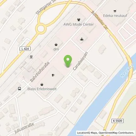 Standortübersicht der Tankstelle Stromversorgung Sulz am Neckar GmbH in 72172 Sulz a.N.