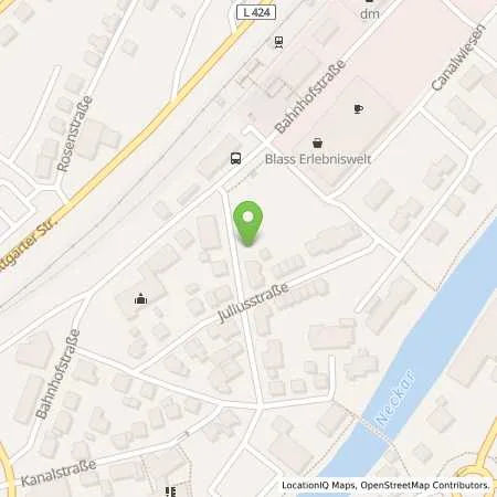 Standortübersicht der Tankstelle Stromversorgung Sulz am Neckar GmbH in 72172 Sulz a.N.