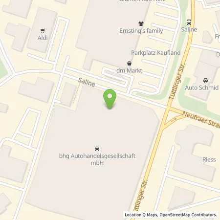 Standortübersicht der Tankstelle EnBW mobility+ AG und Co.KG in 78628 Rottweil