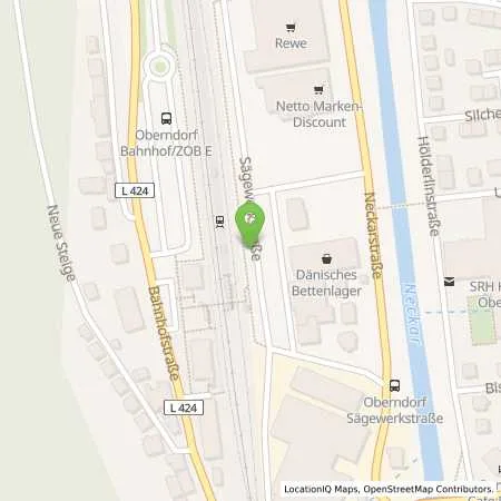 Standortübersicht der Tankstelle EnBW mobility+ AG und Co.KG in 78727 Oberndorf