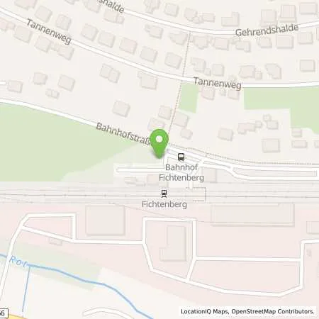 Standortübersicht der Tankstelle EnBW ODR AG in 74427 Fichtenberg