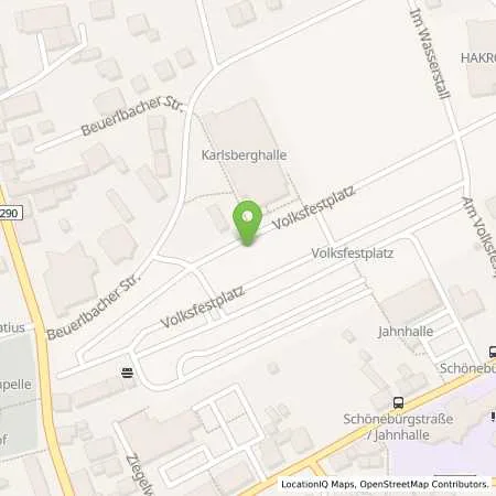 Standortübersicht der Tankstelle Stadtwerke Crailsheim GmbH in 74564 Crailsheim