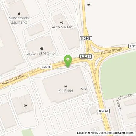 Standortübersicht der Tankstelle Kaufland Dienstleistung GmbH & Co. KG in 74564 Crailsheim