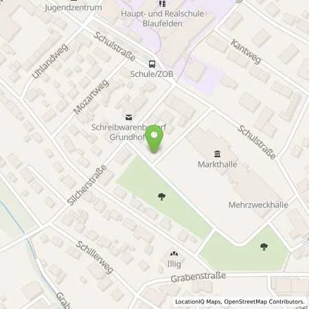 Standortübersicht der Tankstelle EnBW ODR AG in 74572 Blaufelden