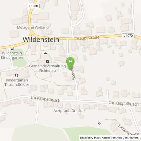 Standortübersicht der Strom (Elektro) Tankstelle: EnBW ODR AG in 74579, Fichtenau-Wildenstein