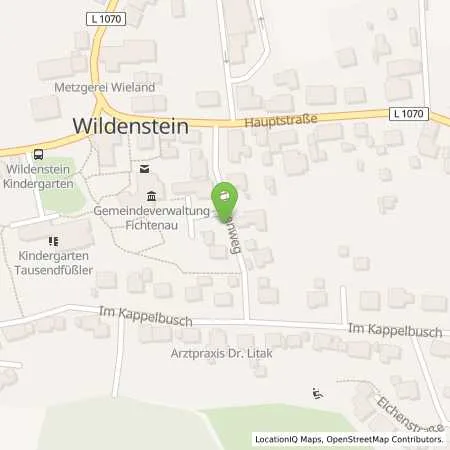 Standortübersicht der Tankstelle EnBW ODR AG in 74579 Fichtenau (Wildenstein)