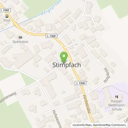 Standortübersicht der Tankstelle EnBW ODR AG in 74597 Stimpfach