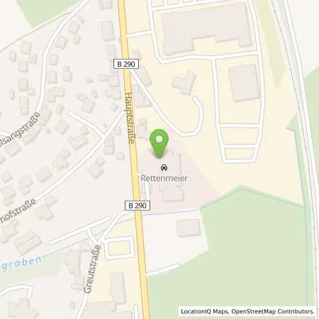 Standortübersicht der Tankstelle Autohaus Rettenmeier KG in 74597 Stimpfach