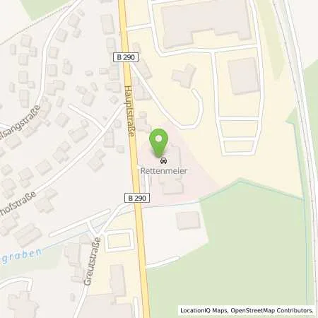 Standortübersicht der Tankstelle Autohaus Rettenmeier KG in 74597 Stimpfach