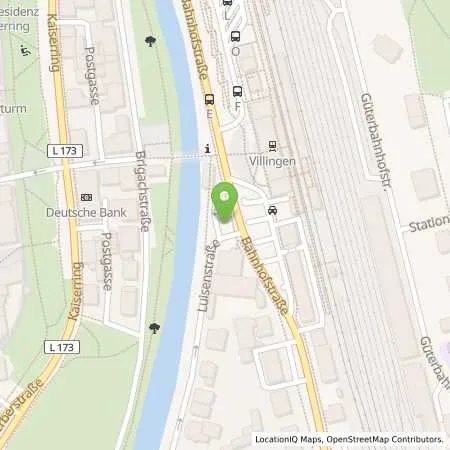 Standortübersicht der Tankstelle Stadtwerke Villingen-Schwenningen GmbH in 78048 Villingen-Schwenningen