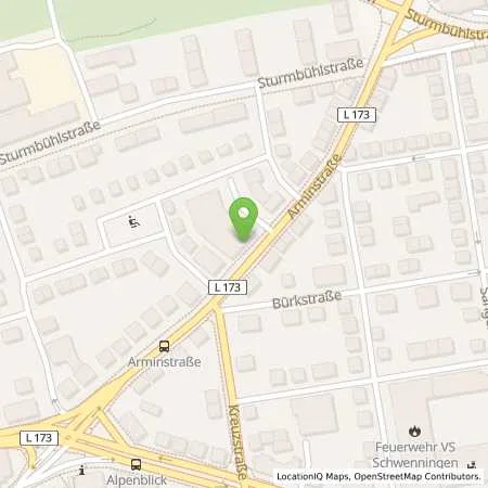 Standortübersicht der Tankstelle Energiedienst Holding AG in 78054 Villingen-Schwenningen