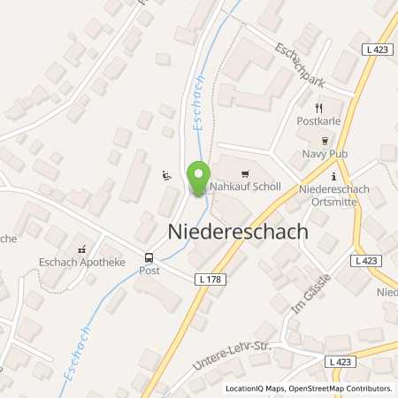 Standortübersicht der Strom (Elektro) Tankstelle: Energiedienst Holding AG in 78078, Niedereschach