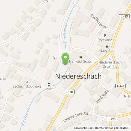 Standortübersicht der Tankstelle Energiedienst Holding AG in 78078 Niedereschach