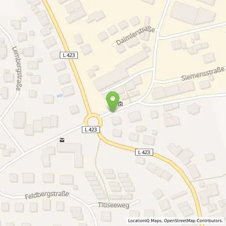 Standortübersicht der Tankstelle Gemeinde Dauchingen in 78083 Dauchingen